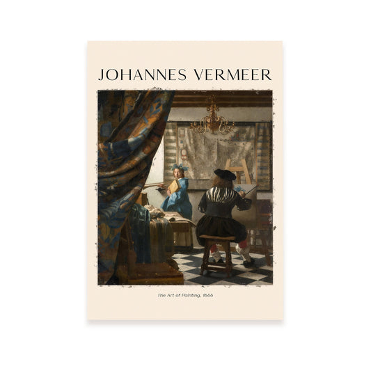 Lámina de Arte Inspirada en Johannes Vermeer