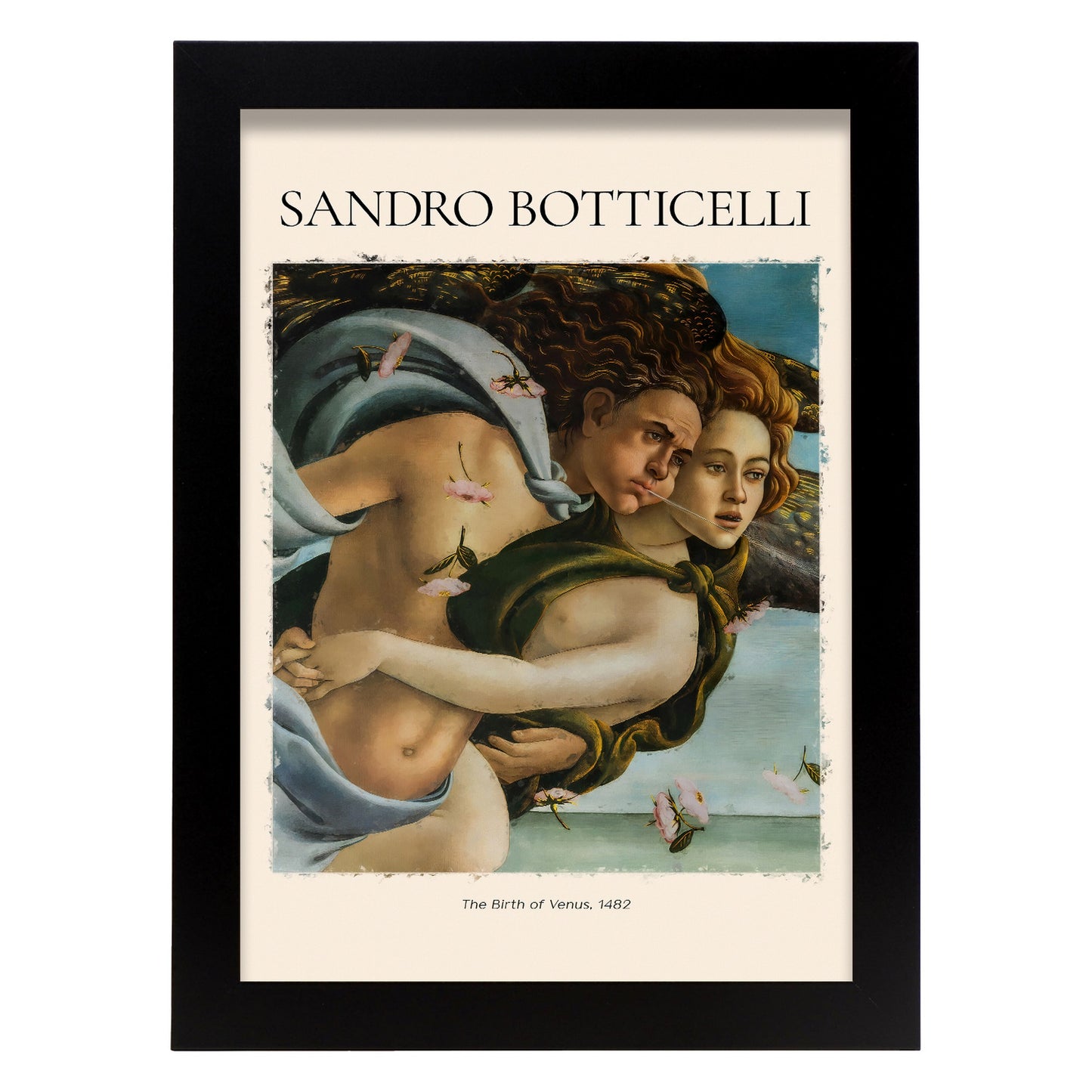 Lámina estética de El Nacimiento de Venus de Sandro Botticelli
