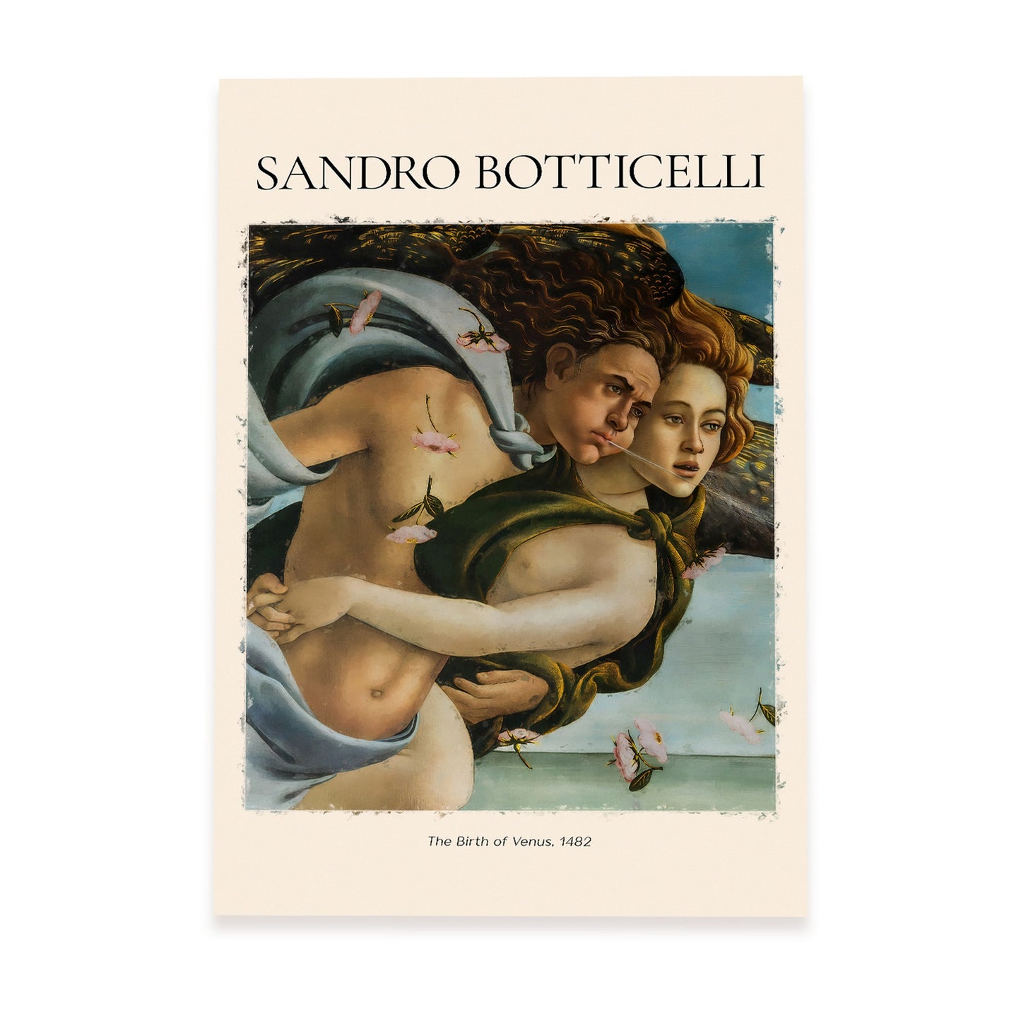 Lámina estética de El Nacimiento de Venus de Sandro Botticelli
