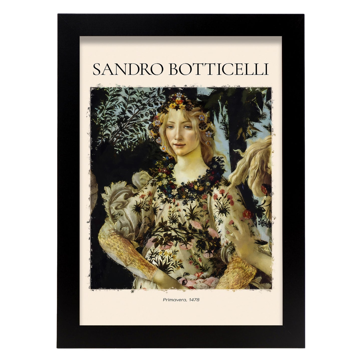 Lámina de Primavera inspirada en Sandro Botticelli para tu hogar