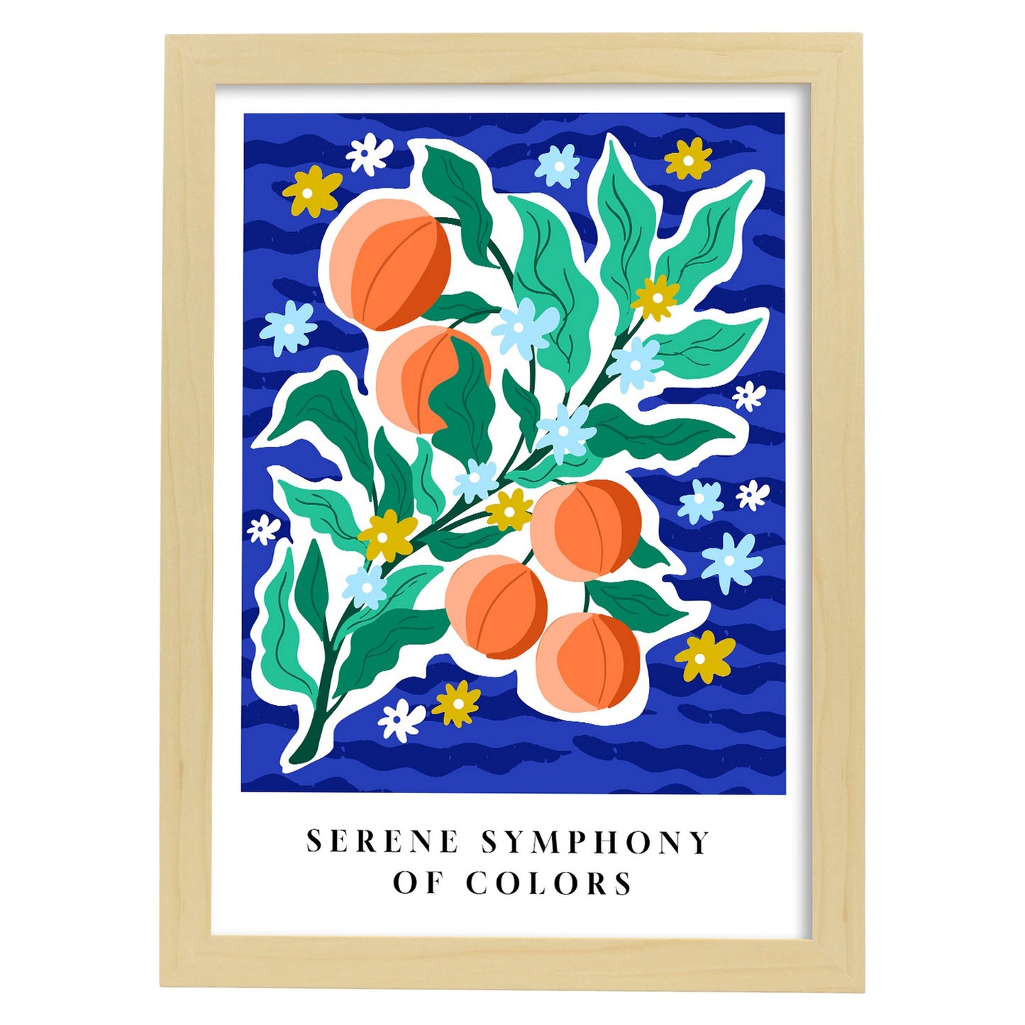 Lámina estética de Sinfonía Serena de Colores