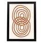 Lámina Nacnic Bucle de Ringlet Inspirado en Matisse