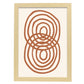 Lámina Nacnic Bucle de Ringlet Inspirado en Matisse
