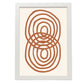 Lámina Nacnic Bucle de Ringlet Inspirado en Matisse