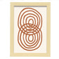 Lámina Nacnic Bucle de Ringlet Inspirado en Matisse