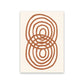 Lámina Nacnic Bucle de Ringlet Inspirado en Matisse