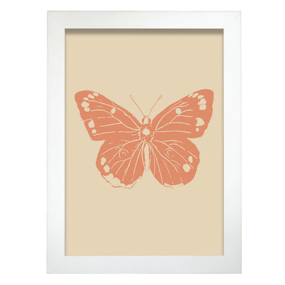 Lámina Nacnic Mariposa Hermosa Inspirada en Matisse