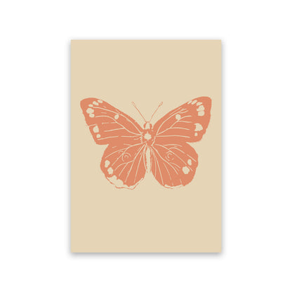 Lámina Nacnic Mariposa Hermosa Inspirada en Matisse