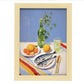 Lámina Nacnic Cocina Salada en Pintura de Alimentos