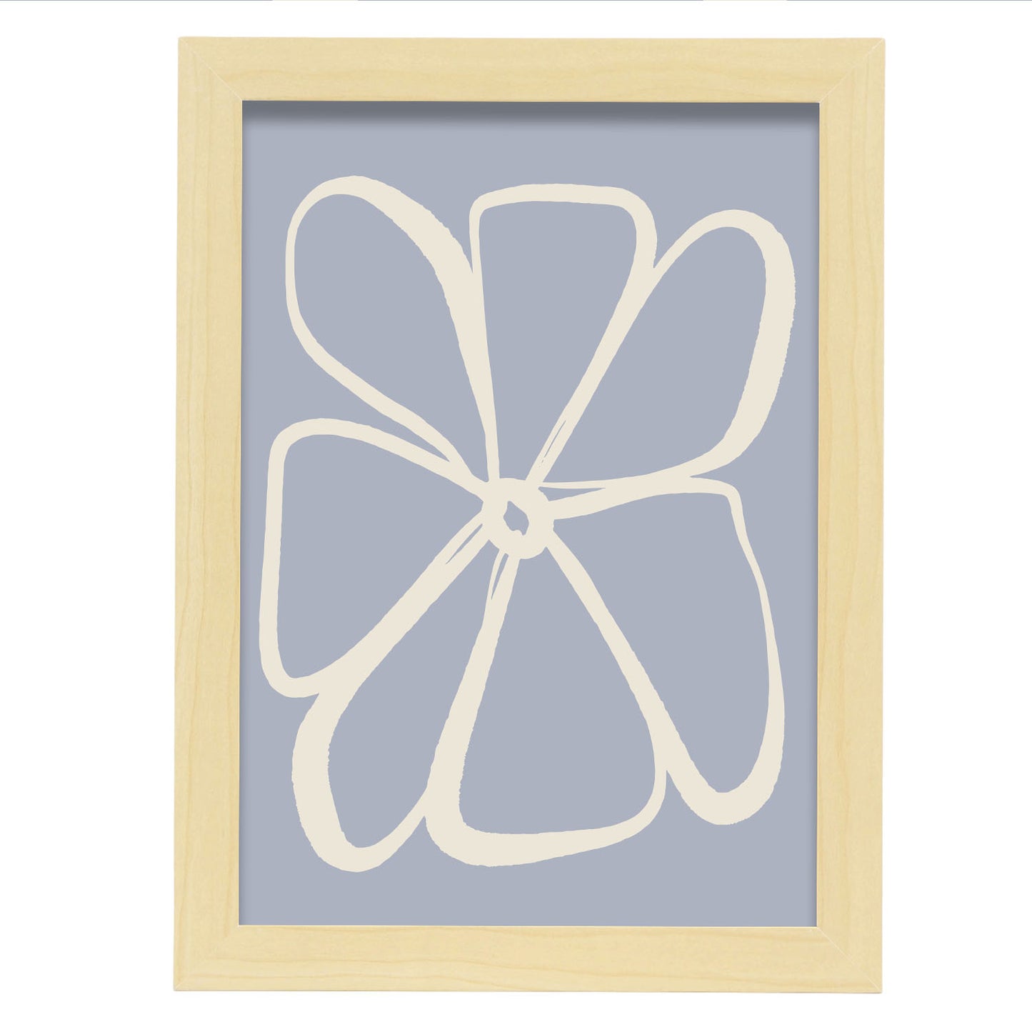 Lamina Elegante Flora Inspirado en Matisse de Nacnic