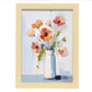 Lamina Nacnic Jarrones de Lino con Estampados de Flores