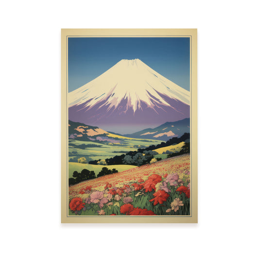 Nacnic Inmaculado Monte Fuji Lamina. En Japonés ecléctico. Estampados decorativos estéticos para su sala de estar, dormitorio, hogar
