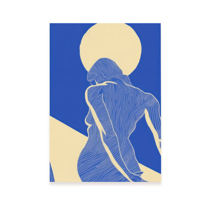Lámina Nacnic Físico Iluminado por la Luna en Porcelanas Eclécticas