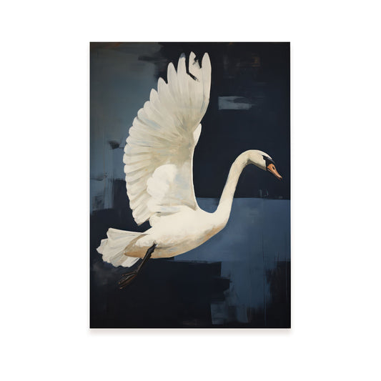 Nacnic Lámina de Cisne Volador en Animales Eclécticos