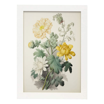 Lámina Nacnic Flores Flexibles Eclécticas