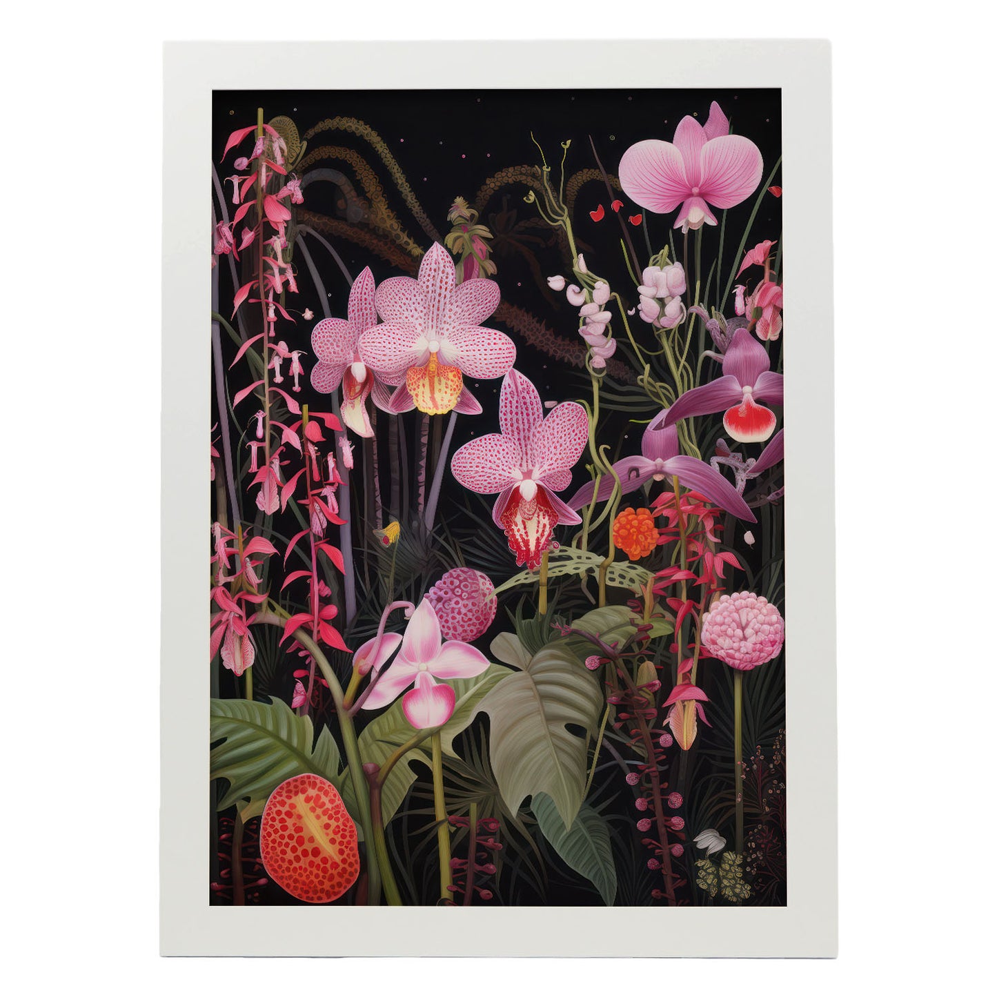 Lamina Nacnic Colección de Orquídeas en Flores Eclécticas