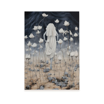 Lámina Nacnic Doncella en Blanco