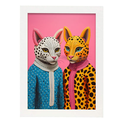 Lamina Nacnic Familia Felidae en Animales Eclécticos