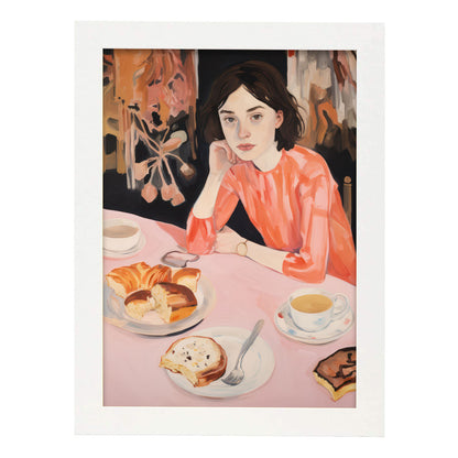 Lamina Nacnic Miss Lassie para Habitación Rosa Ecléctica