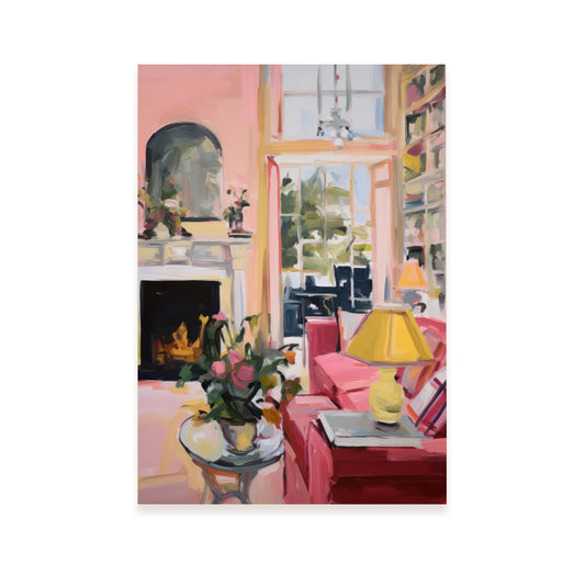 Lámina Nacnic Calmar el Lugar en Rosa