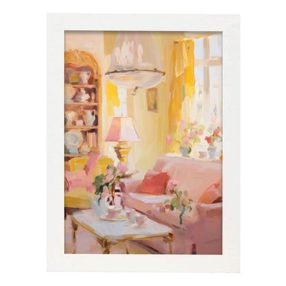 Lamina Nacnic Lugar para Buscar en Rosa para Interior Ecléctico