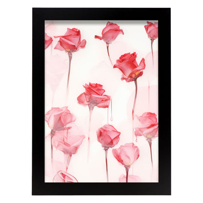 Lámina Nacnic Rosas Rojas Eclécticas