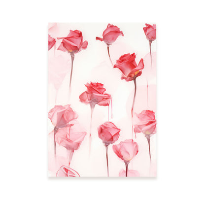 Lámina Nacnic Rosas Rojas Eclécticas