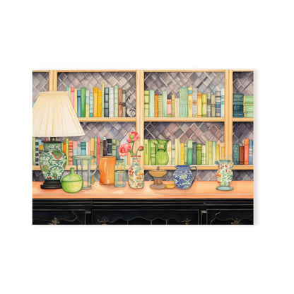Nacnic Gusano de Libros Lámina Ecléctico