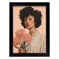 Nacnic Lady Flowie Lamina Decorativa