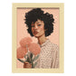Nacnic Lady Flowie Lamina Decorativa