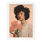 Nacnic Lady Flowie Lamina Decorativa