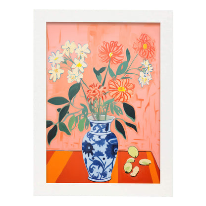 Nacnic Lámina de Jarrón de Porcelana Ecléctico