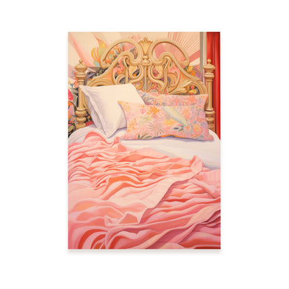 Lamina Elegante Nacnic Cama en Rosa