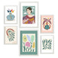 Conjunto Nacnic de 6 Laminas Étnicas Blossom