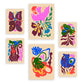 Nacnic Set de 6 Laminas Pintorescas y Abstractas de Flores