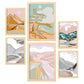 Nacnic Set de 6 Laminas de Paisajes Abstractos