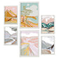 Nacnic Set de 6 Laminas de Paisajes Abstractos