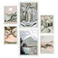 Conjunto Nacnic de 6 Láminas de Paisajes Abstractos