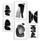 Nacnic Set de 6 Láminas Rocas Palladianas Abstractas