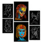 Nacnic Set de 6 Láminas Abstractas Femeninas de Belleza