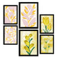 Nacnic Set de 6 Láminas de Flores Abstractas