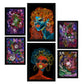 Conjunto Nacnic de 6 Láminas Abstractas Femeninas