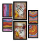 Conjunto de 6 Láminas Razzle Dazzle de Nacnic en Abstracto Femenino