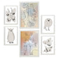 Nacnic Set de 6 Posters Alas de Amor 2 en Resúmenes de Animales