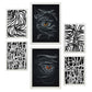 Nacnic Set de 6 Láminas de Amantes Abstractos Estampados Decorativos
