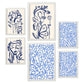 Conjunto de 6 Láminas de Arte Abstracto Femenino Nacnic