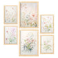 Nacnic Set de 6 Láminas Colección Floral