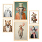 Nacnic Set de 6 Láminas de Animales de Circo
