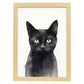 Lamina Nacnic de Gato Negro para Guardería y Hogar