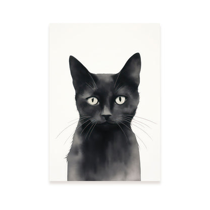 Lamina Nacnic de Gato Negro para Guardería y Hogar